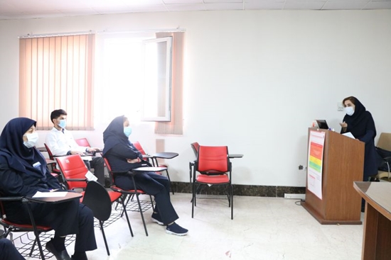 کلاس آموزشی رابطان ایمنی بیمار بیمارستان فارابی 